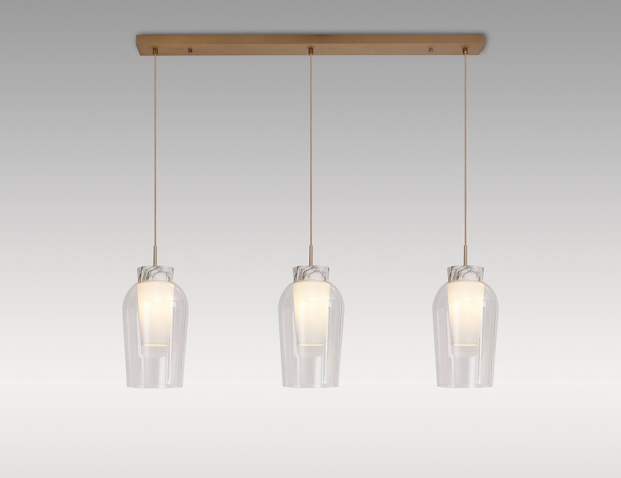 Nora Gold Ceiling Lights Mantra Linear Fittings